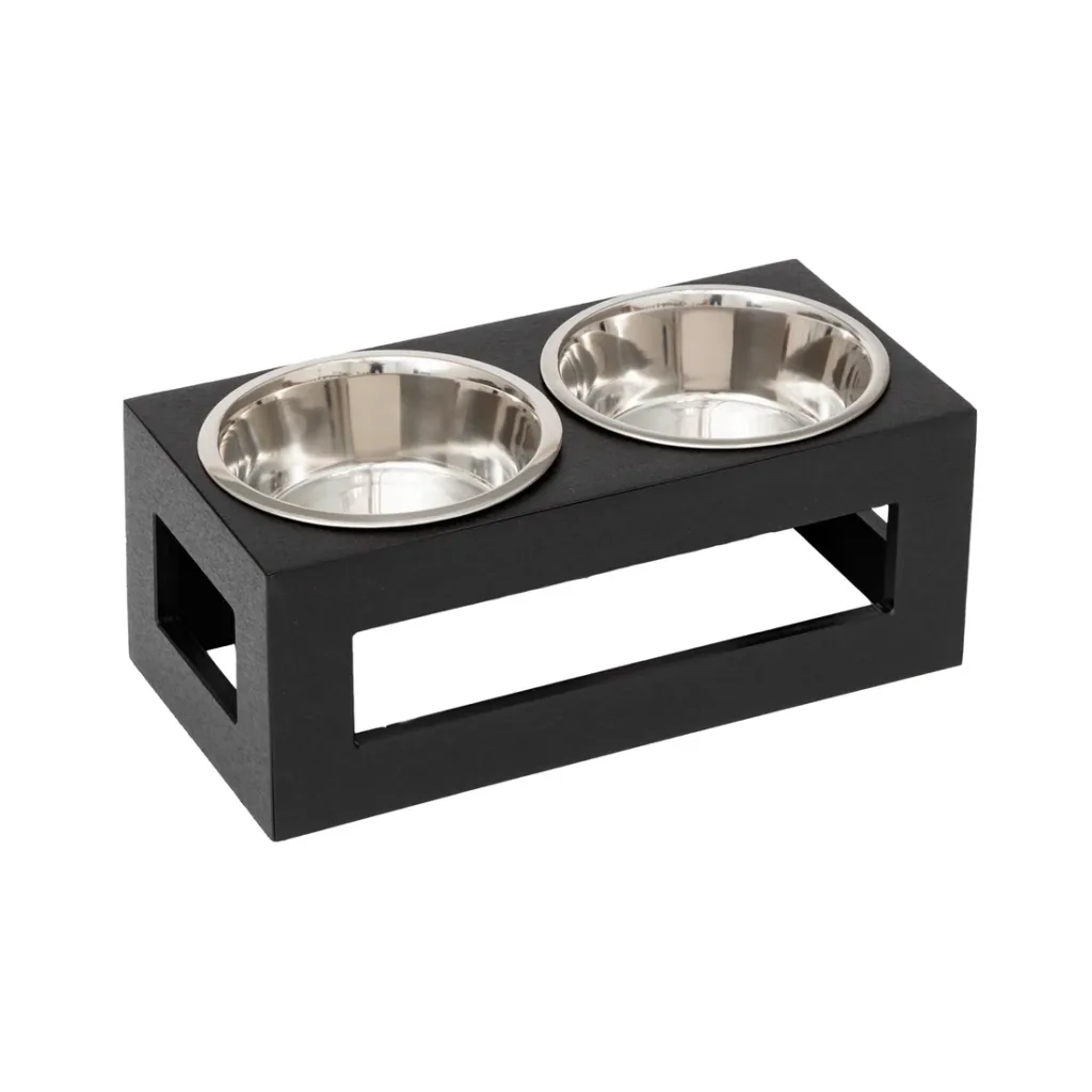 Elevated Dog Bowl Holder - Porchside Double